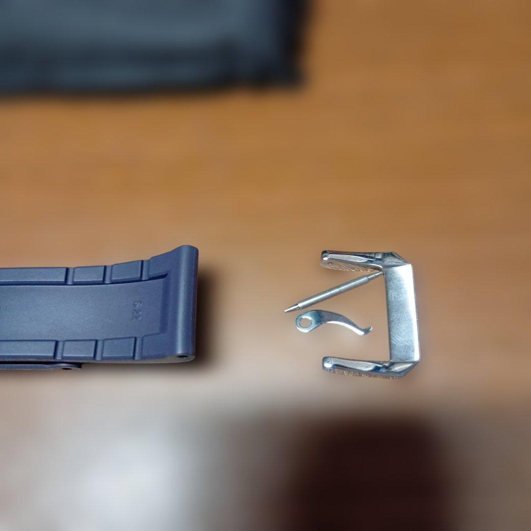 グランドセイコー　ラバーベルト　22mm ネイビー　grandseiko