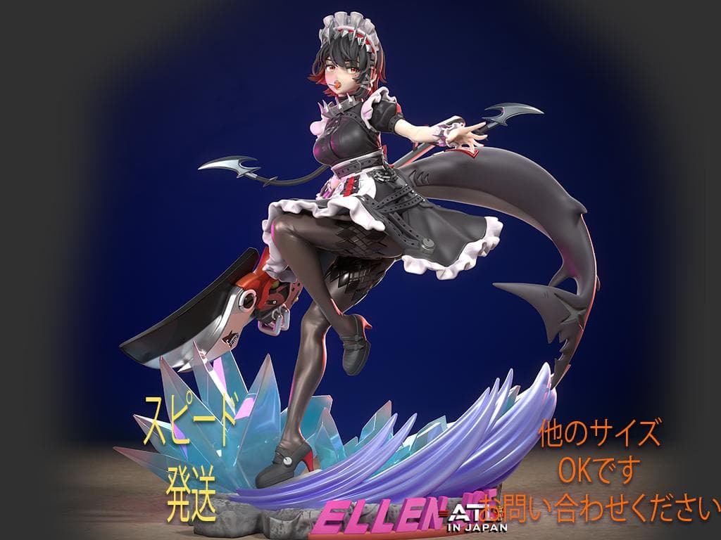 ガレージキット 1/7 ゼンゼロ エレン・ジョー 未塗装未組立