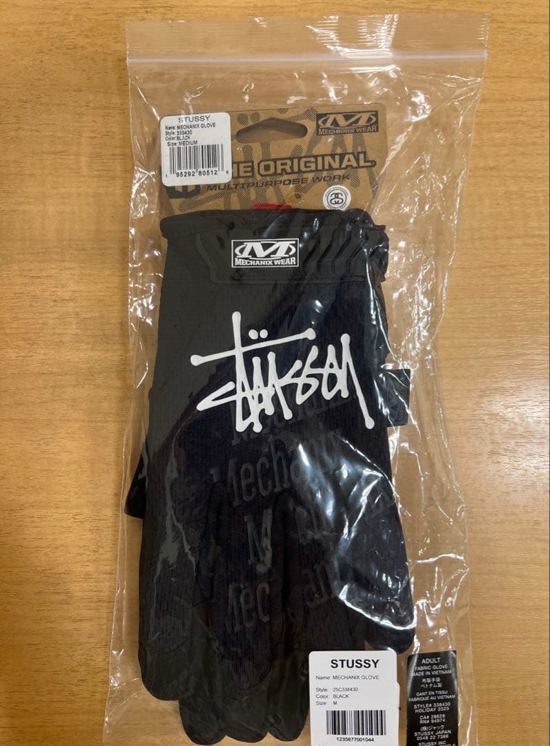 STUSSY MECHANIX GLOVES Mサイズ 新品未使用　即完売品 STUSSY MECHANIX GLOVES M 手袋 Stussy Mechanix Gloves Black M