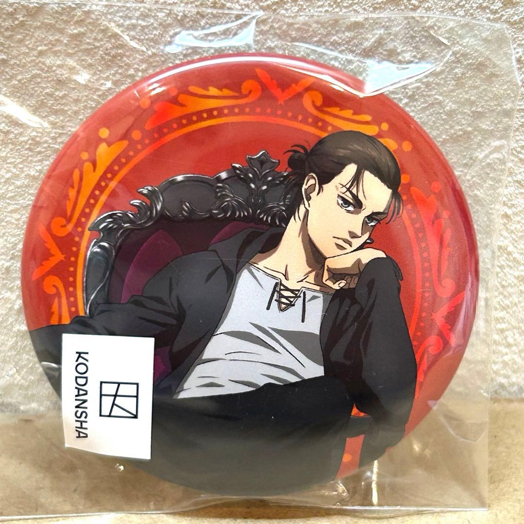 進撃の巨人 エレン キャラウムカフェ 缶バッジ アクスタ アクリルスタンド