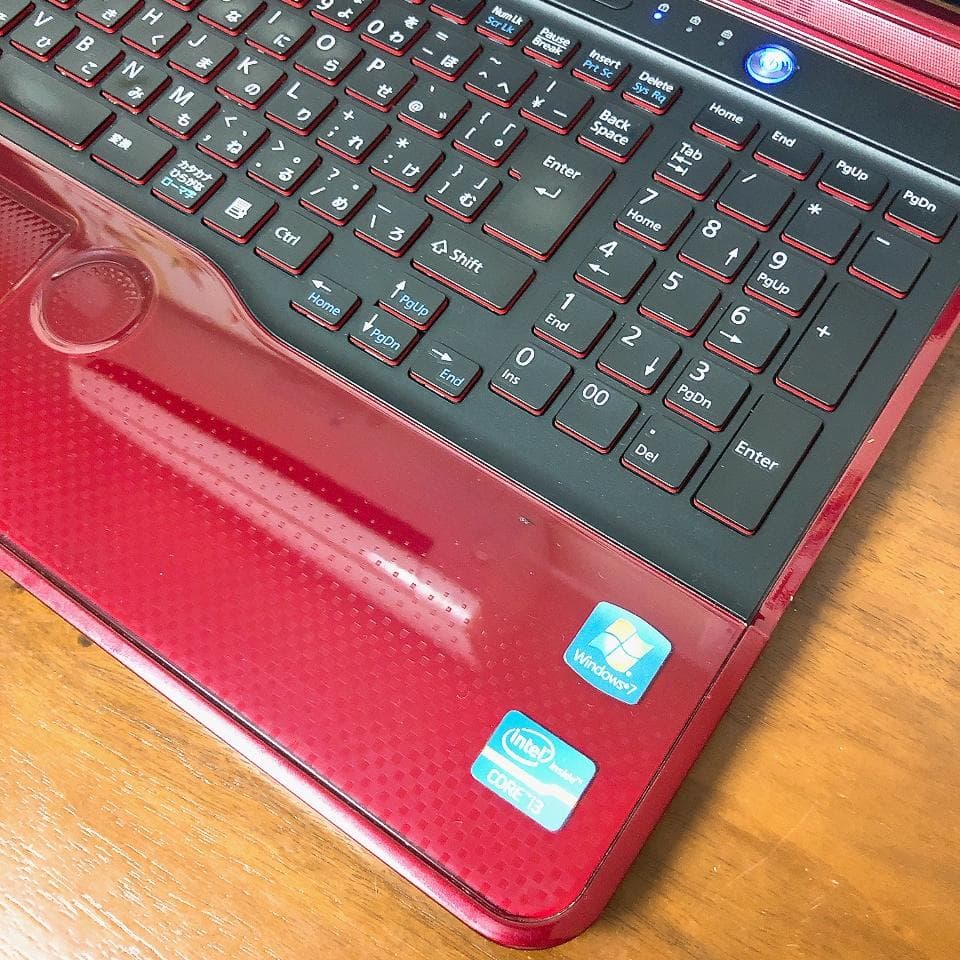 168 富士通 赤 ノートPC 初心者用ガイド本付-比較検索