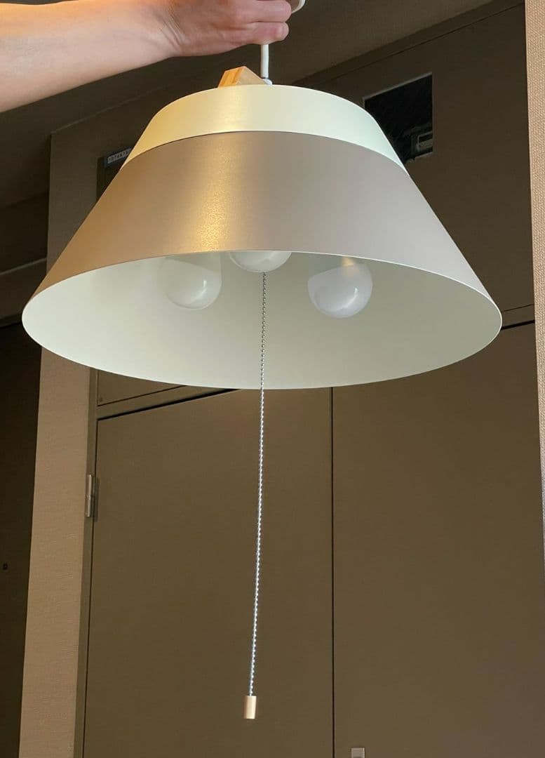 【メルクロス・美品・匿名】MERCROSランプ バイ 2トーン ペンダントライト