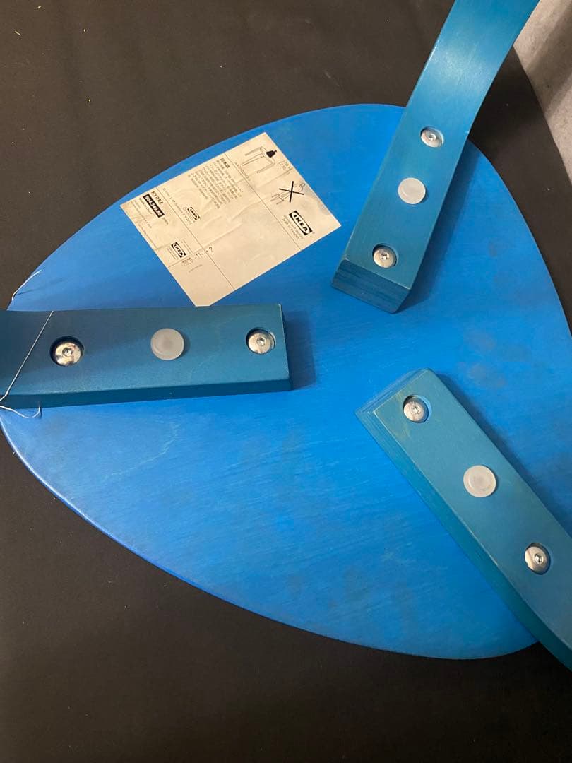 IKEA・イケア KYRRE・シルレ スツール 4脚セット 廃盤カラー バーチ材