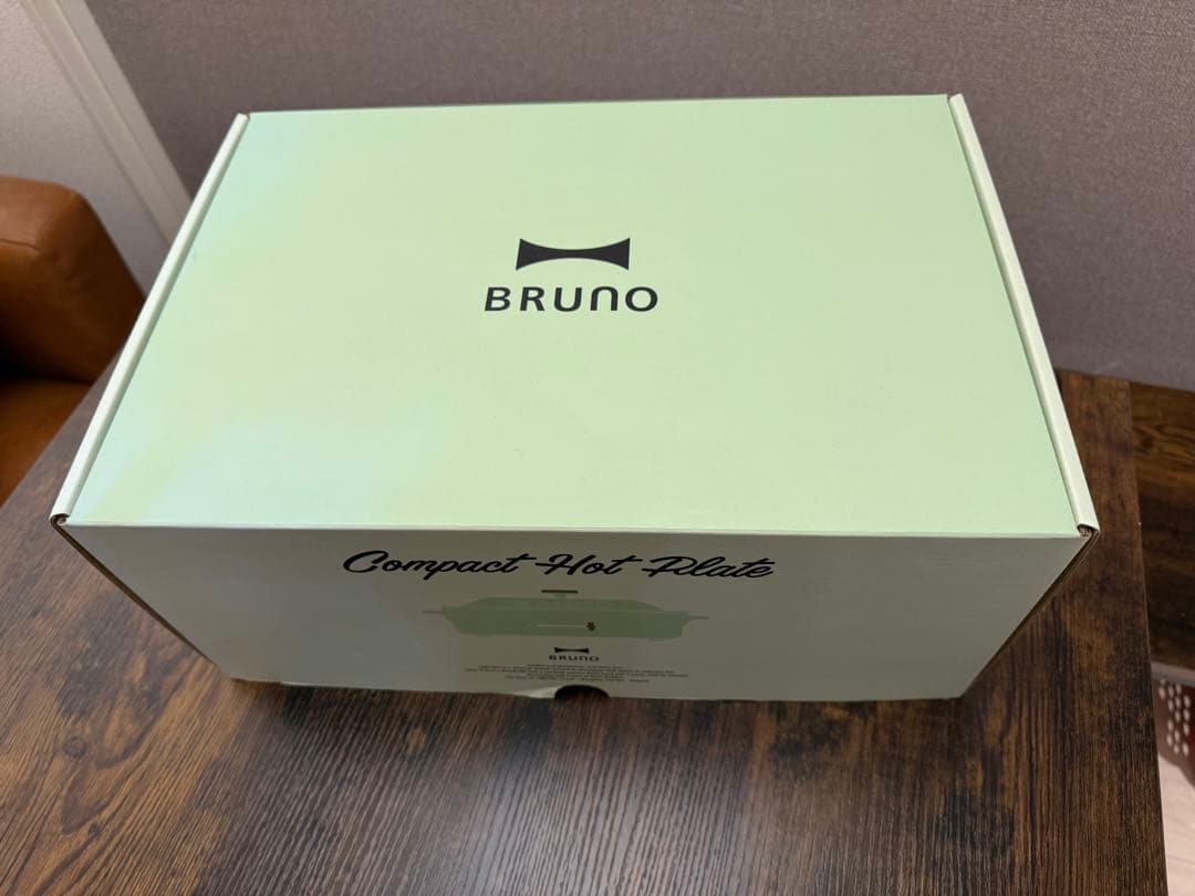 BRUNO コンパクトホットプレート ミントグリーン たこ焼プレート　未使用開封