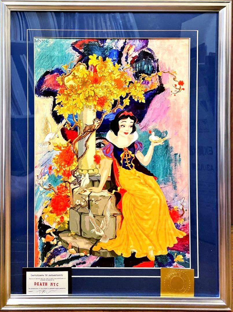 額装 DEATH NYC 世界限定100枚 白雪姫スノーホワイト