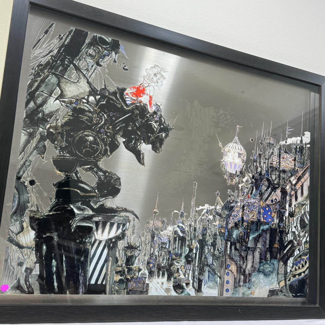 天野喜孝　FF6 街DX 版画 ティナ 魔導アーマー ファイナルファンタジー