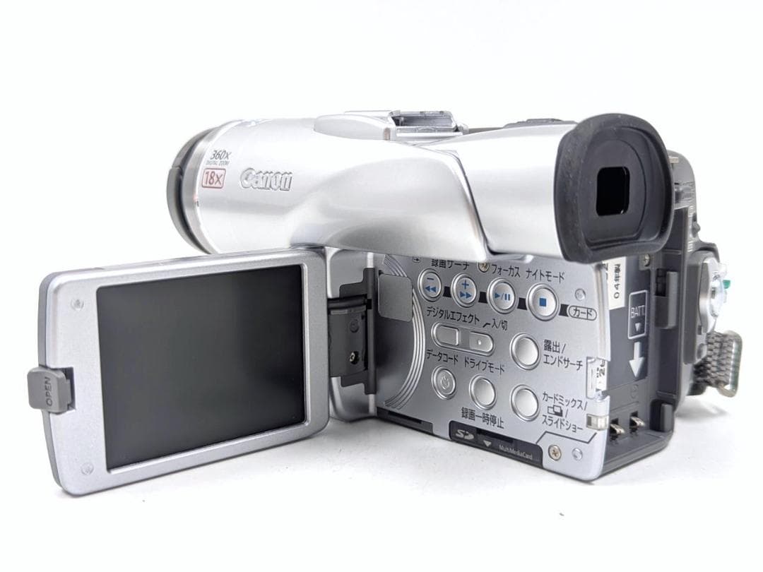 miniDVのダビングに！ Canon ビデオカメラ DM-FV M100 02