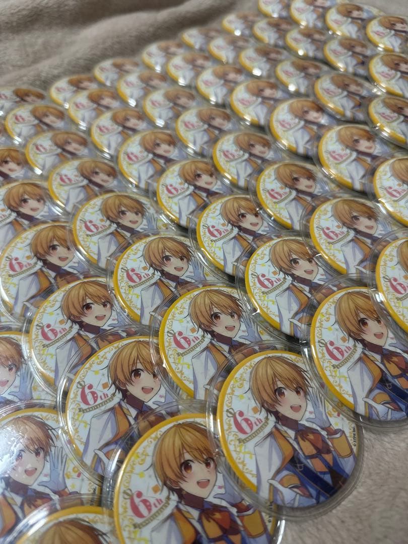 すとぷり るぅとくん 6周年 缶バッジ