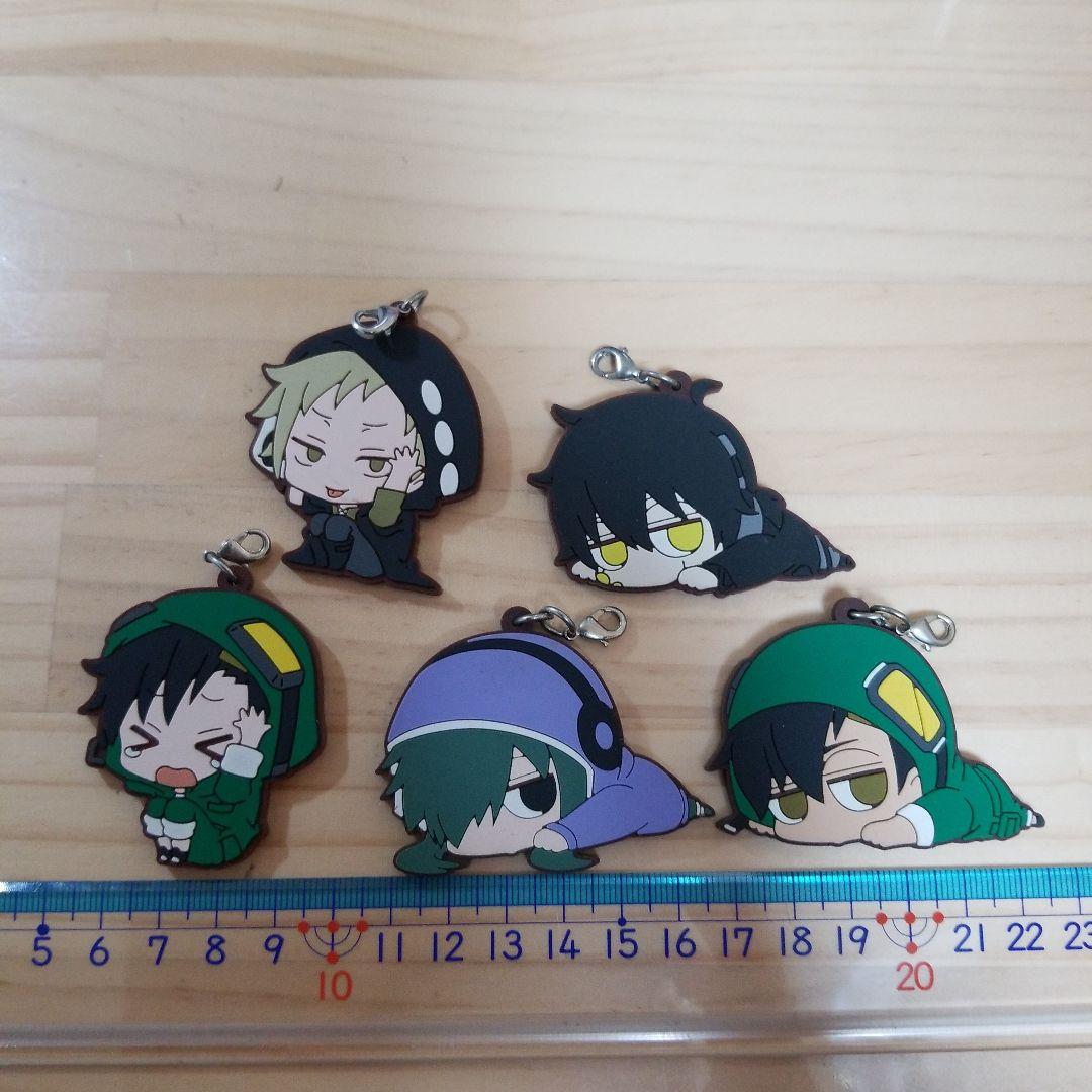 ⑭カゲロウデイズ プロジェクト カノ セト キド 黒コノハ ラバー