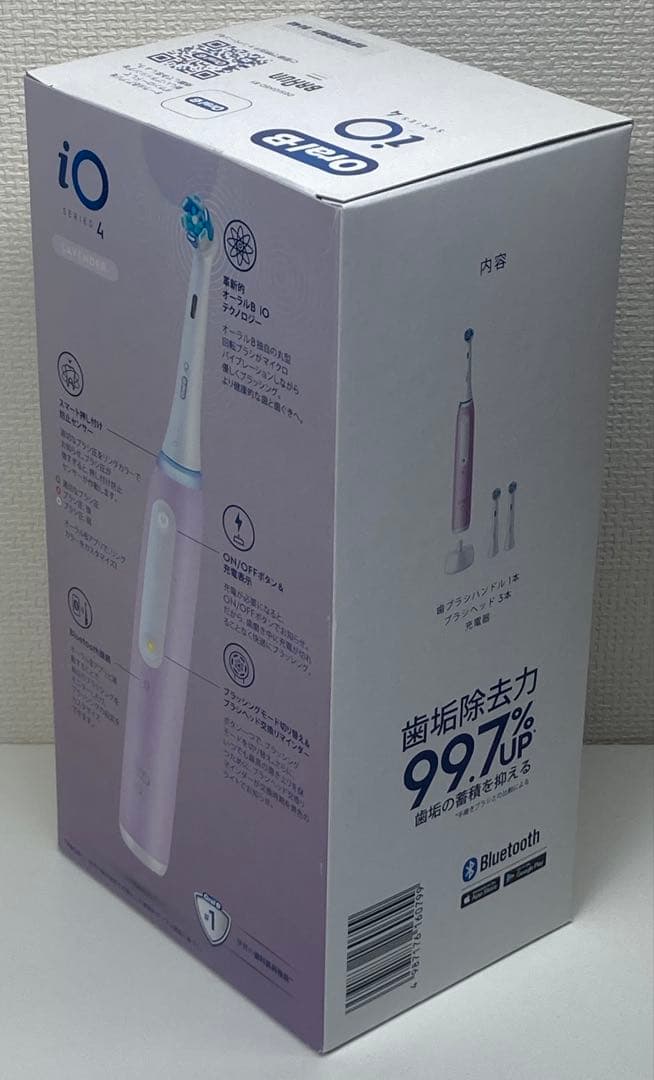 未使用 BRAUN Oral-B iO4 iOG41A60LVPH 電動歯ブラシ