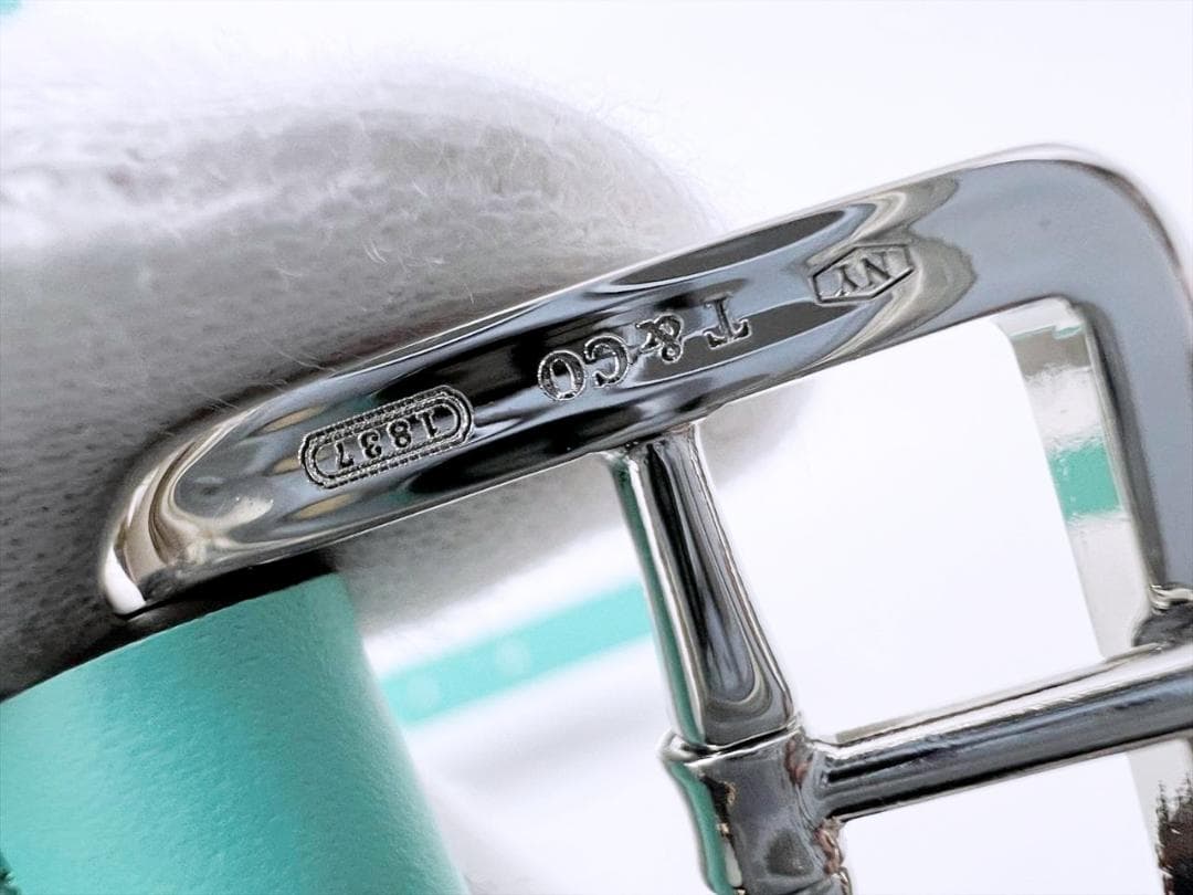 未使用保管 ティファニー ティファニーブルー ロゴ ペットカラー 首輪