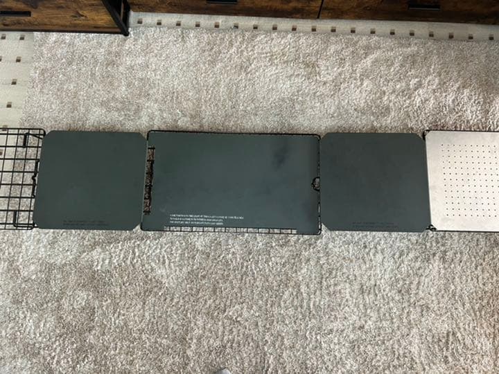 ユニフレーム フィールドラック×4 CAMP GEEKS 天板×2 UNIFLAME