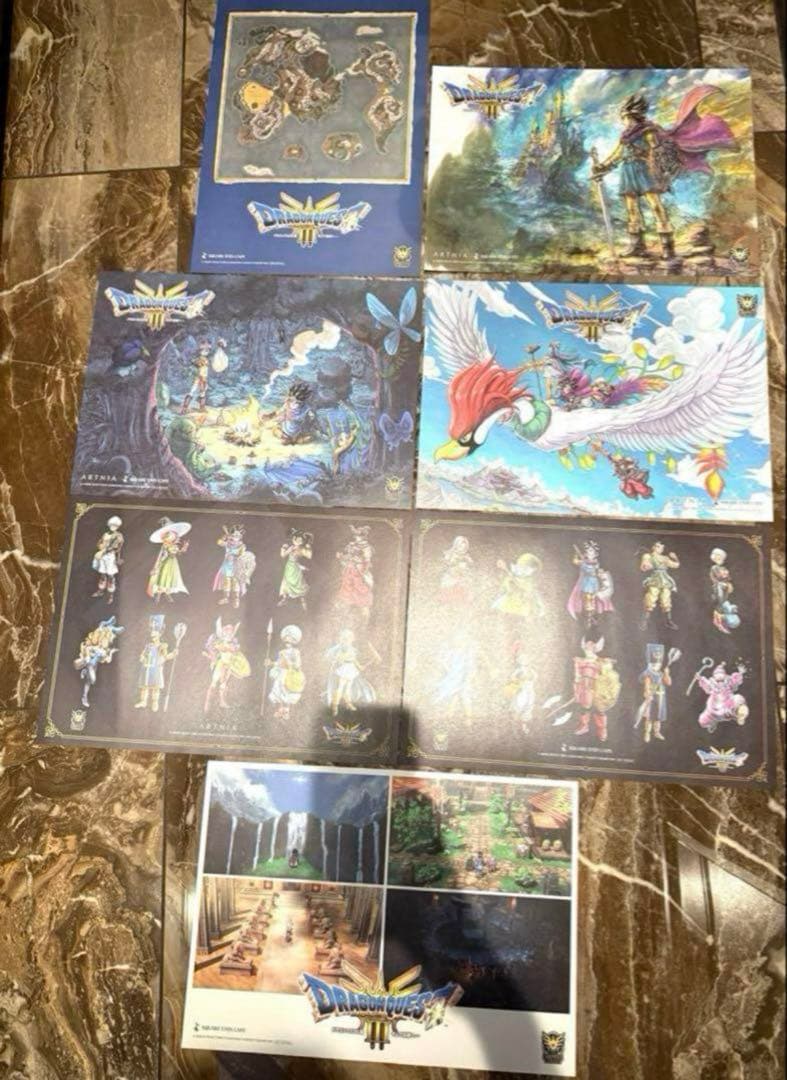 ドラゴンクエスト Ⅲ 前期 ランチョンマット 全種類 コンプリート