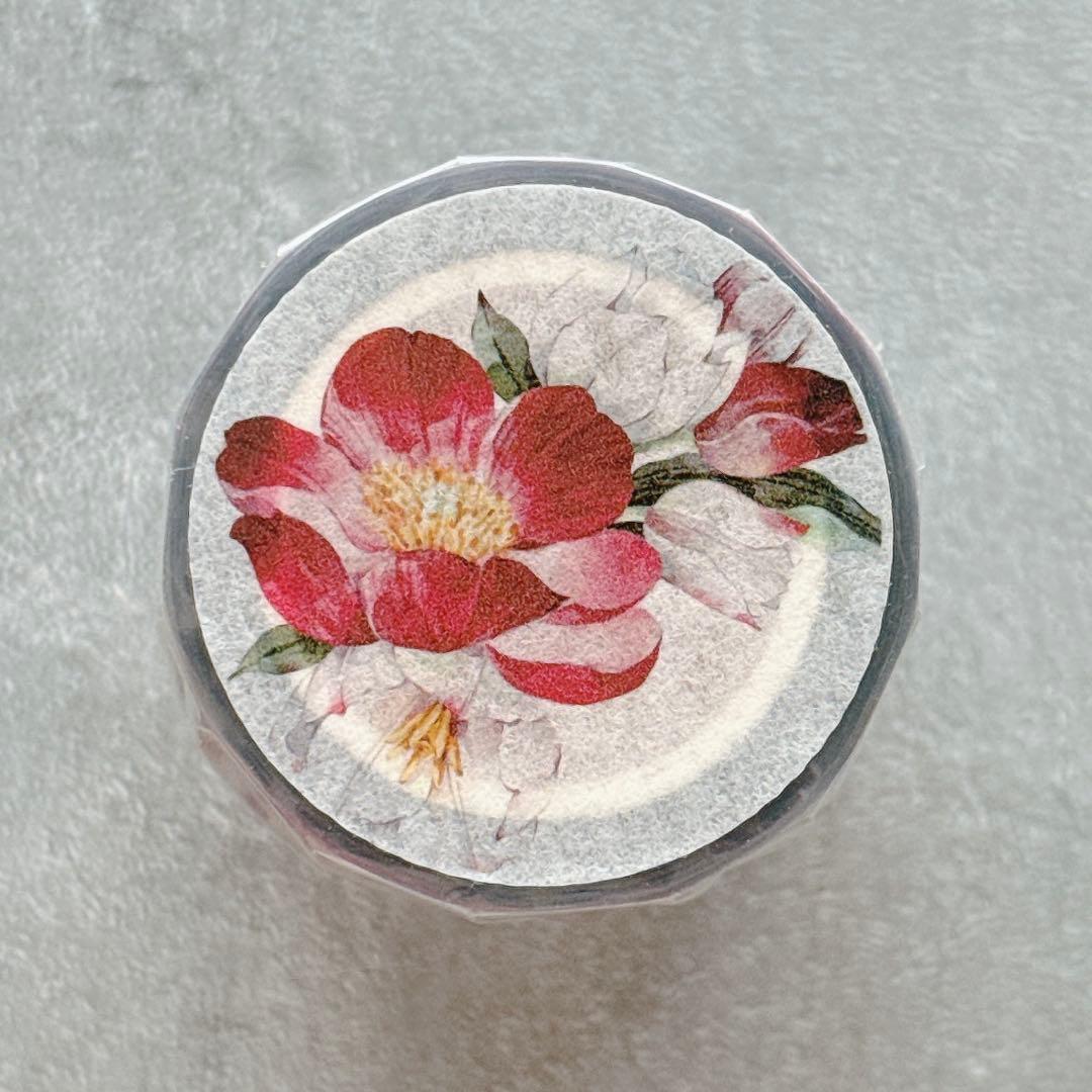 咔咔STUDIO《朱砂舞》海外マスキングテープ　マステ 【2645】