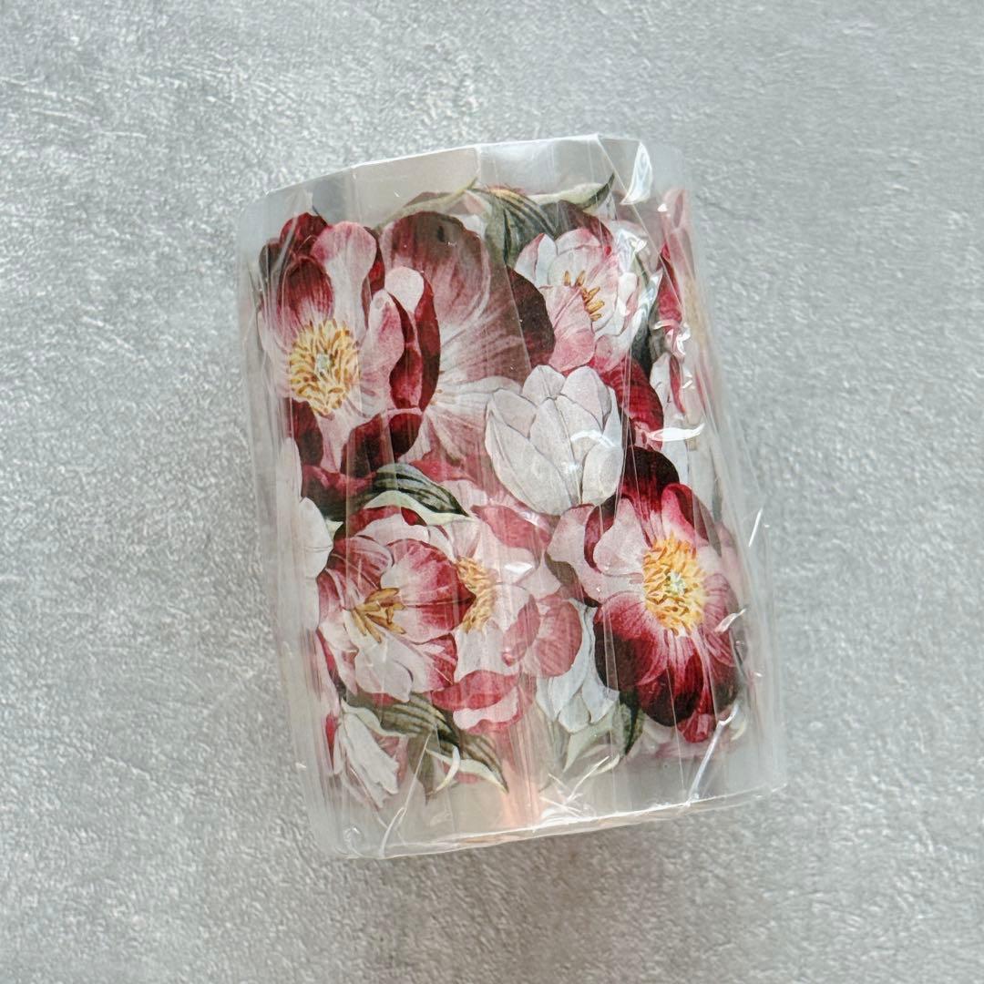 咔咔STUDIO《朱砂舞》海外マスキングテープ　マステ 【2645】