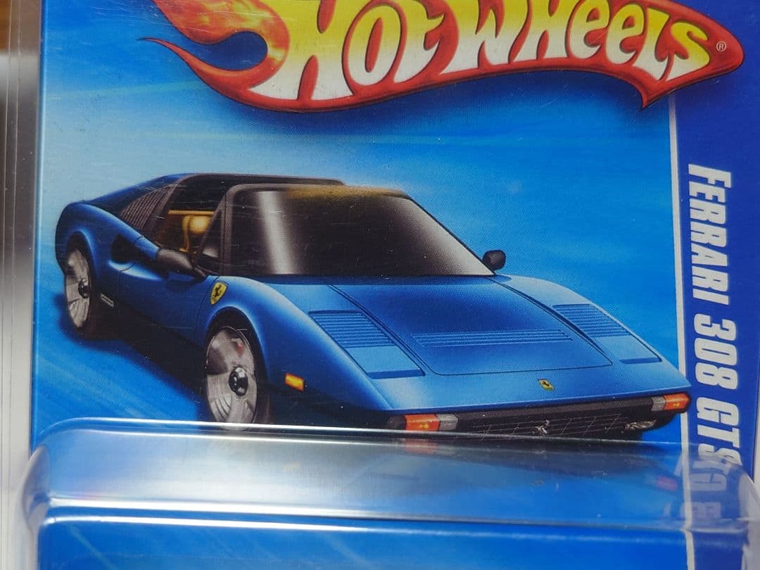 Hot Wheels Ferrari 308GTS 青 フェラーリ 308GTS