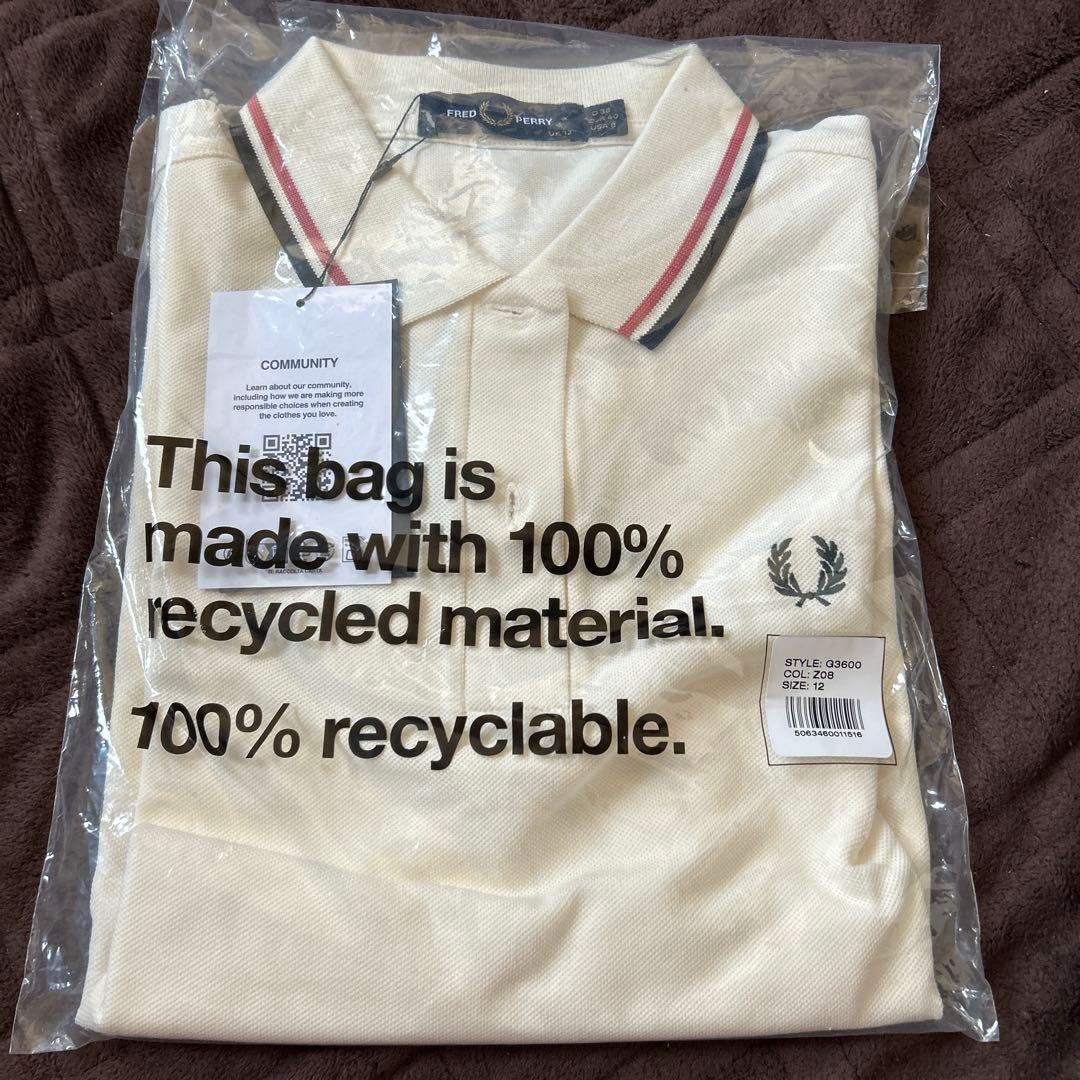 ネコ娘　FRED PERRY ポロシャツ 半袖