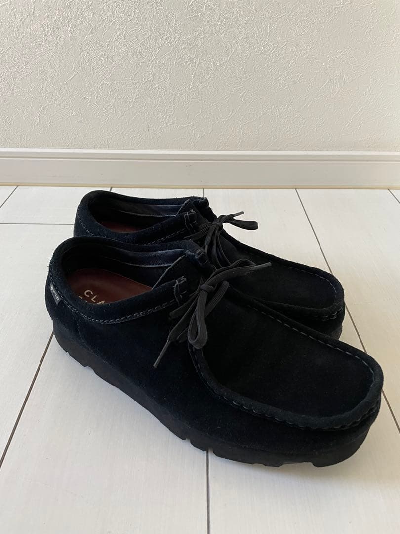 【Clarks】Wallabee GTX UK8 26.5cm相当 ゴアテックス