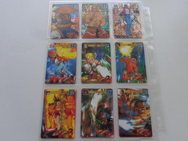 餓狼伝説3 カードダス コスモス フルコンプ SNK YUU