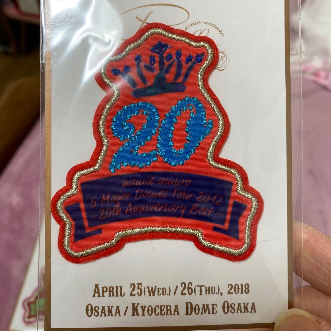 安室奈美恵ワッペンセット 25TH THANK YOU I ❤️ FAN! - メルカリ