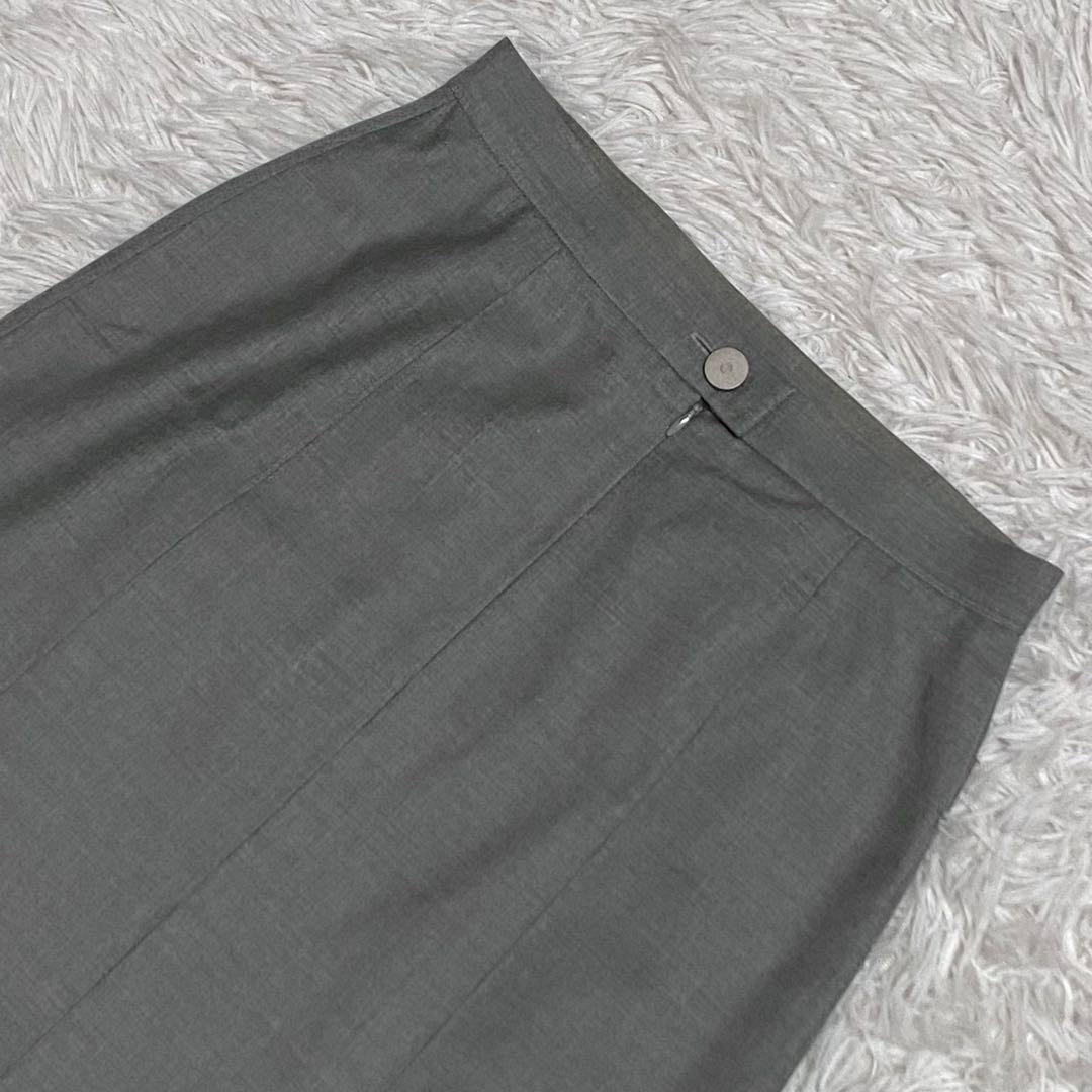 【希少】CHANEL・シャネル・スカート・グレー・銀ボタン・99C・M相当