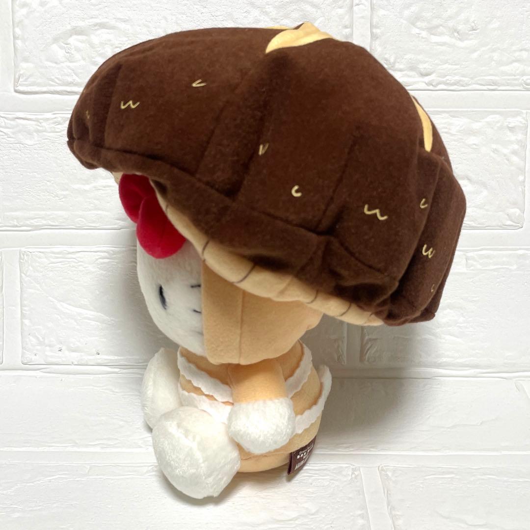 大分限定ご当地キティしいたけ ハローキティ きのこ型ぬいぐるみ