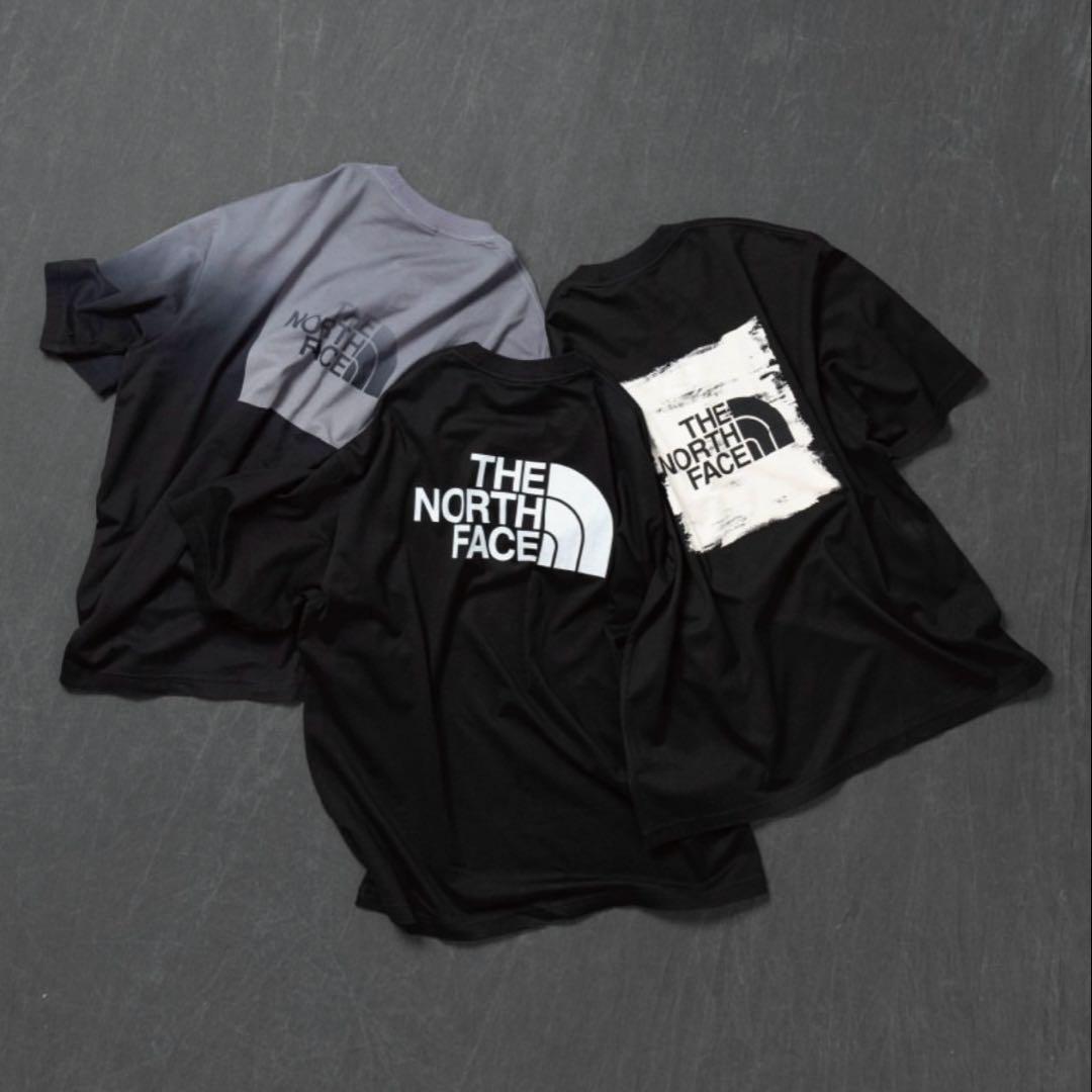 ノースフェイス直営店限定【L】Gradation Square Logo Tee - メルカリ