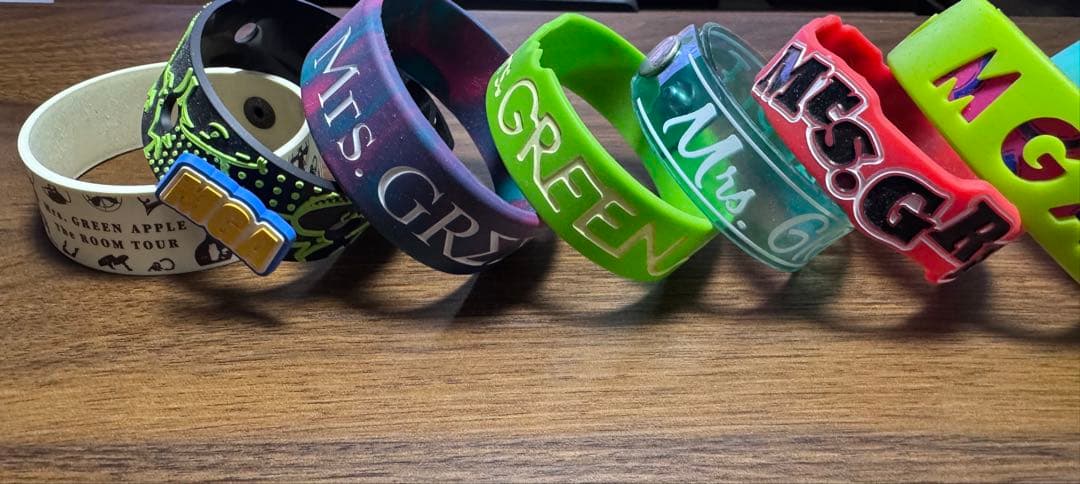 Mrs. GREEN APPLE ラバーバンドセット