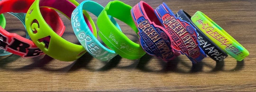 Mrs. GREEN APPLE ラバーバンドセット