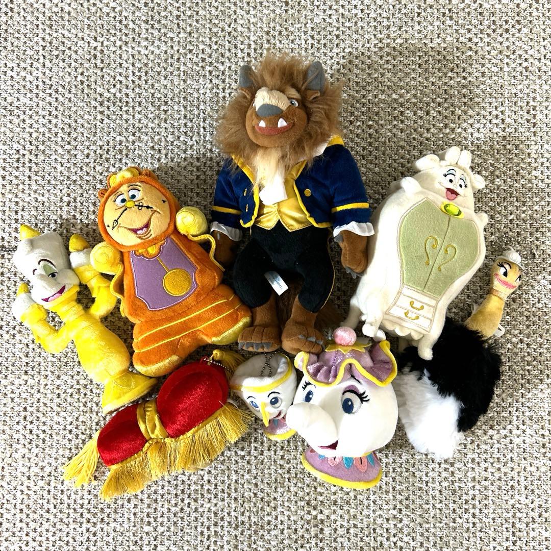 最終値下げ美女と野獣ぬいぐるみセット