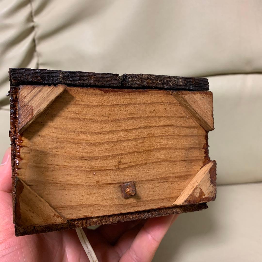 聖母マリアの彫刻入り木製箱 祭壇 キリスト ローライダー チカーノ