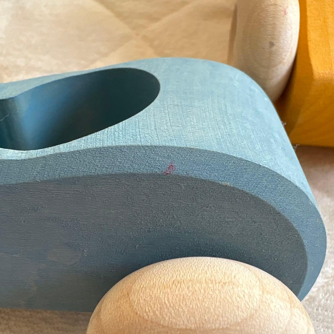 グリムス　オープンカー　車　木製　おもちゃ　知育玩具