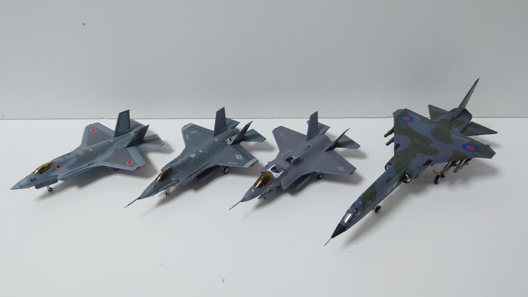 ピットロード PIT-ROAD F35、TSR2 塗装済み組み立て プラモデル 2三沢ねむ ホビー・楽器・アート ピットロード PIT-ROAD F35、TSR2