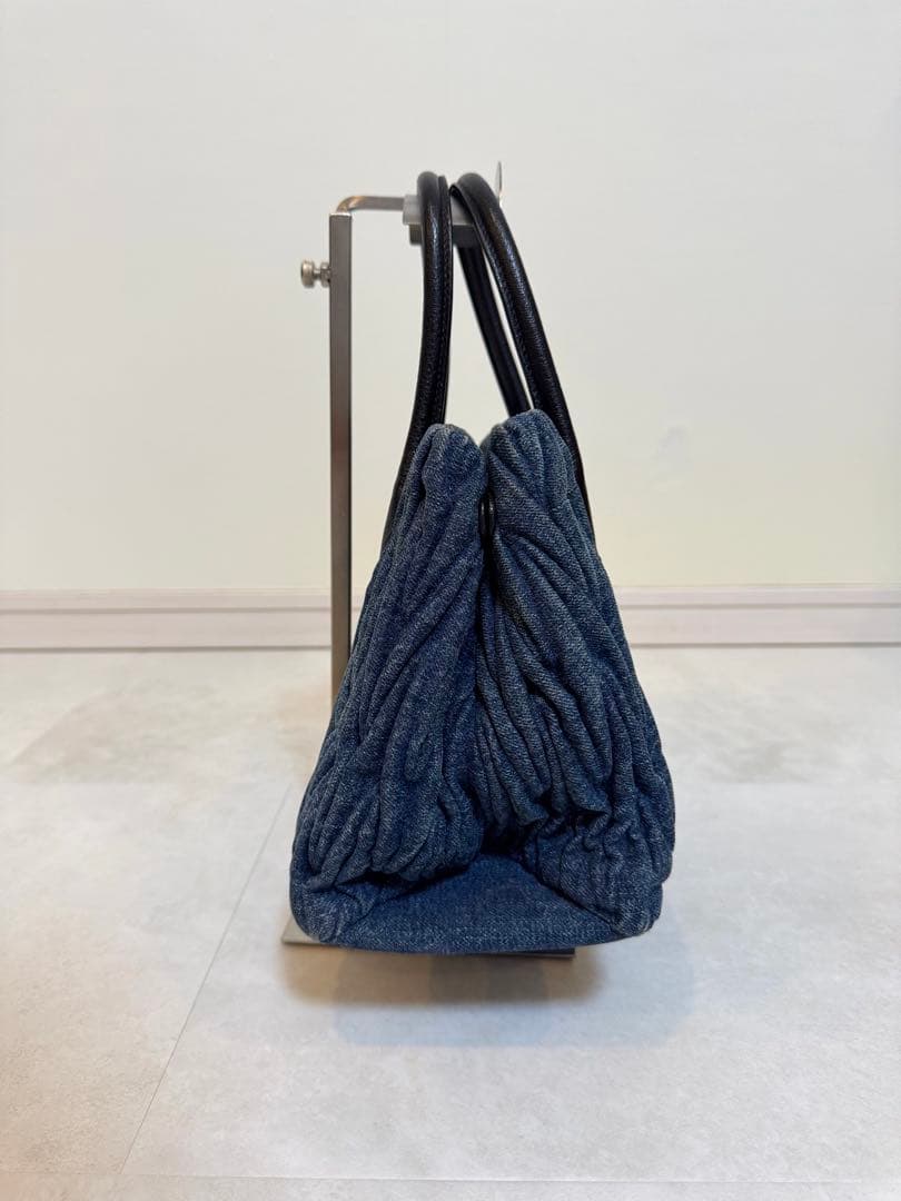 miu miu ミュウミュウ ハンドバック デニム マテラッセ