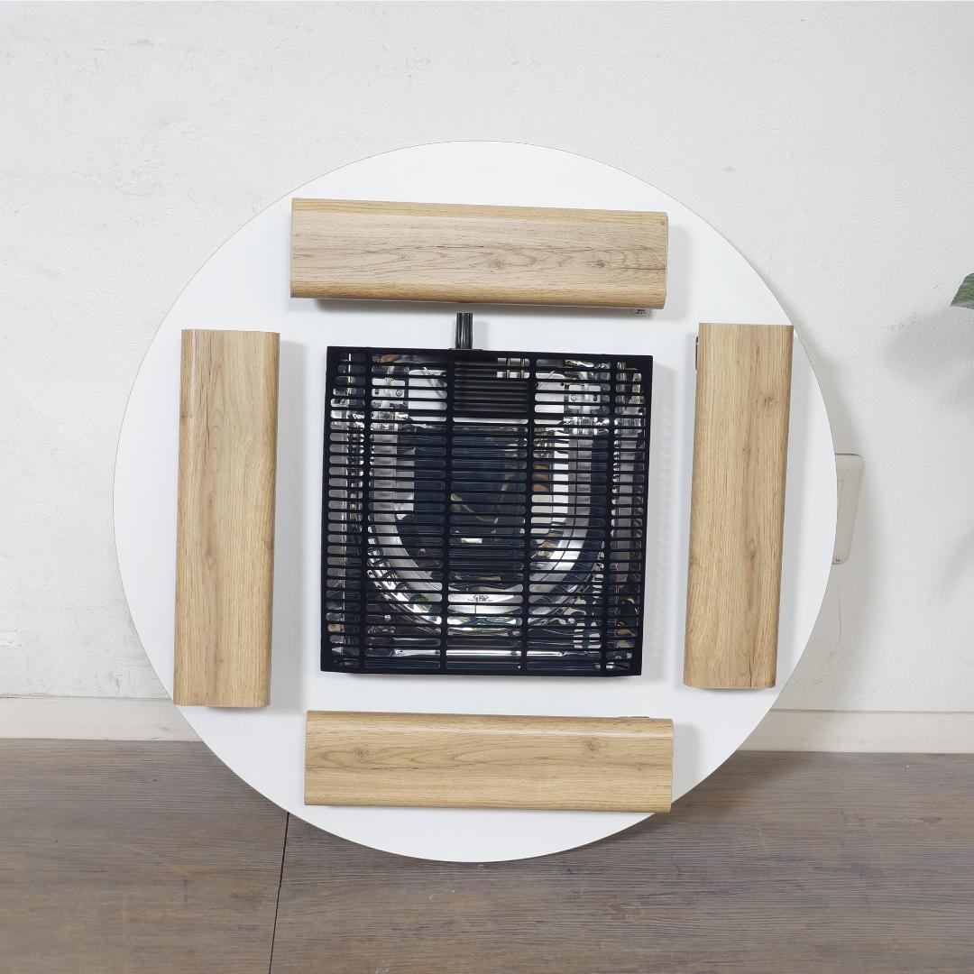 カジュアル こたつモネ68 落ち畳み式 円卓 テーブル