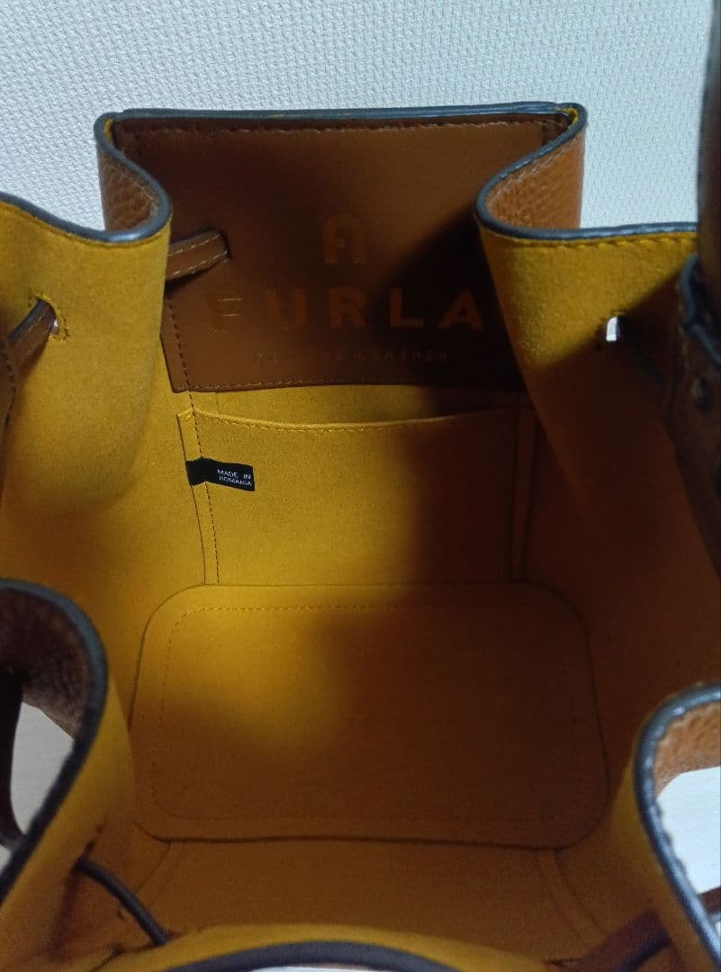 【未使用】フルラ ミアステラ ミニ バケットバッグ ハンド/ショルダーバッグ