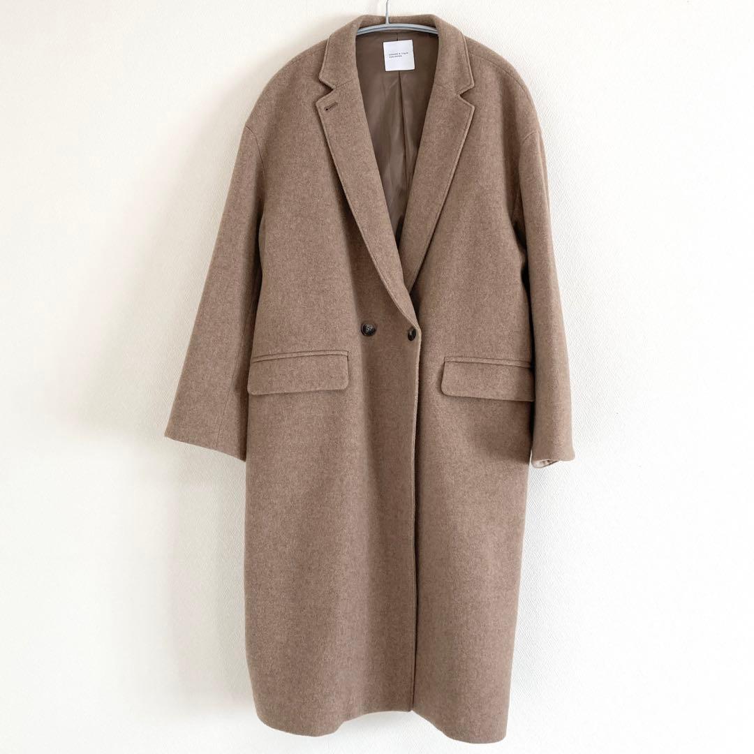 北欧暮らしの道具店 3WAYアレンジ襟のかろやかチェスターコ