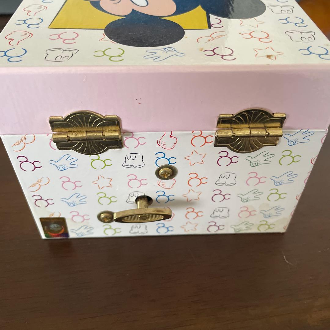 ミッキーマウス ジュエリーボックス 時計付き