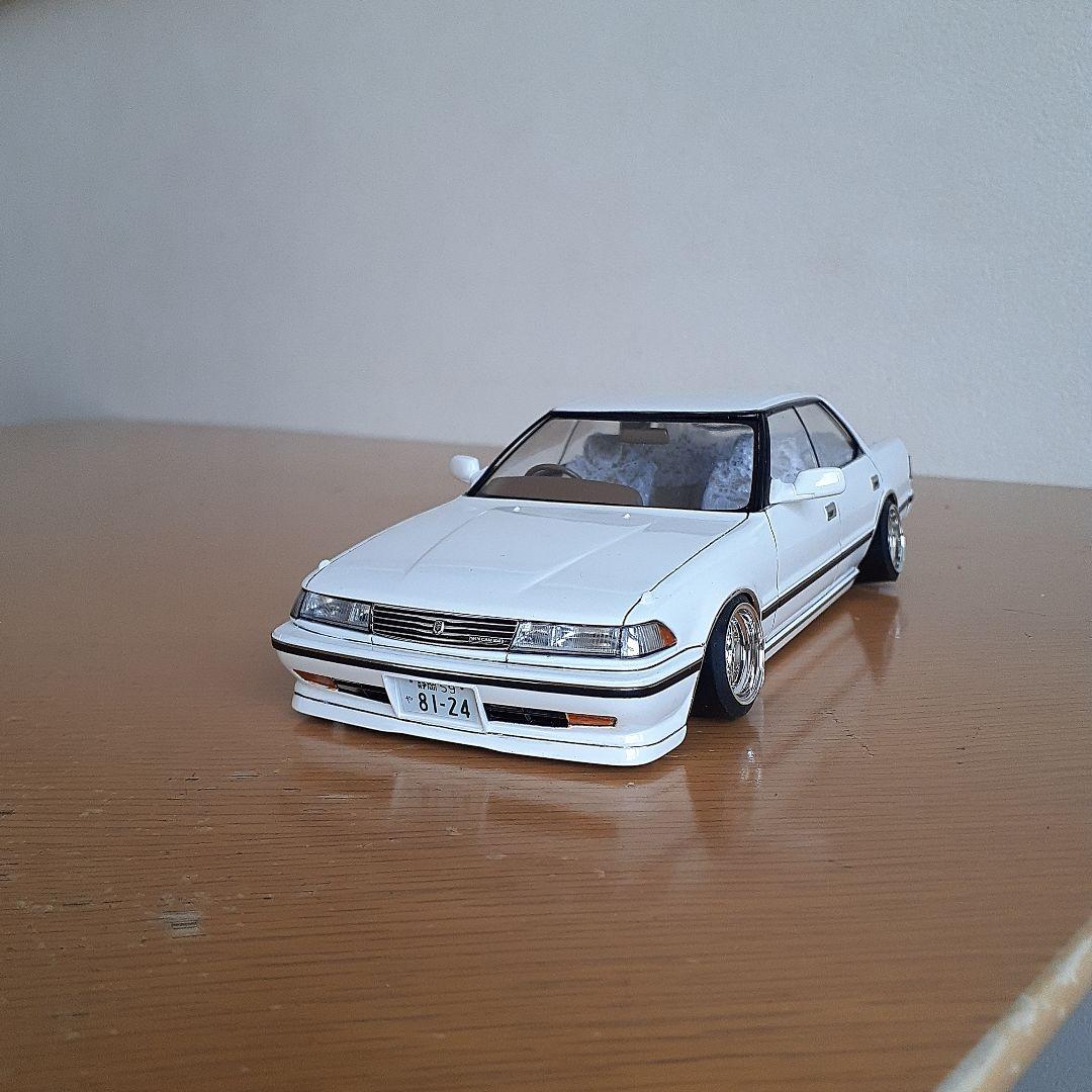 GX81 マークⅡプラモデル完成品車アオシマ