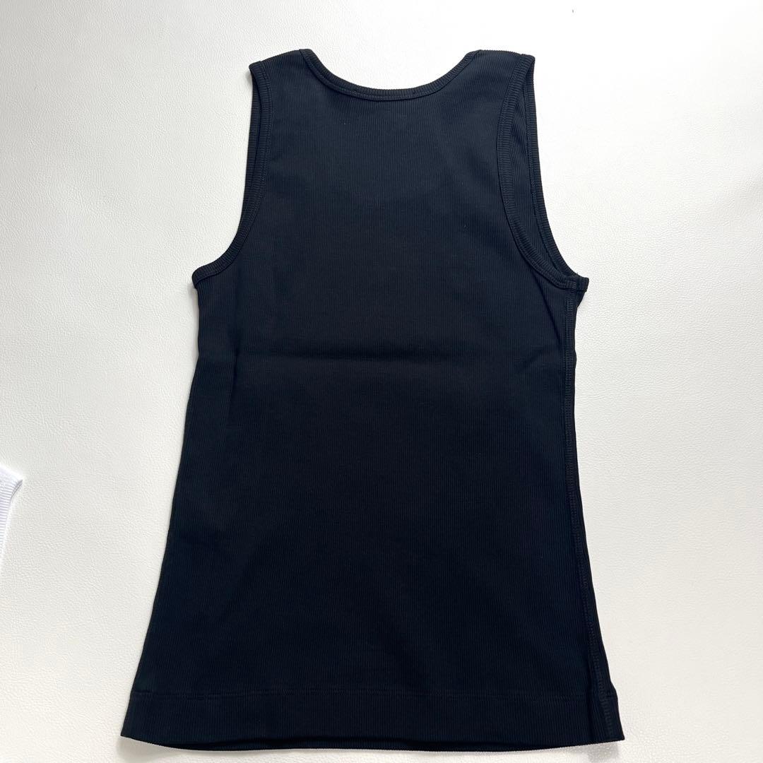 メゾンキツネ タンクトップ MAISON KITUNE ブラック