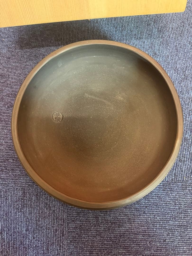 1970 佐々木昭楽 灰器 焼〆 茶道 表千家 未使用 昭楽窯