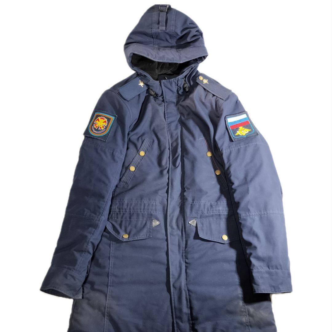 ロシア軍 実物 Военторг製 ロシア空挺軍 常勤 防寒着 パルカ 48-4
