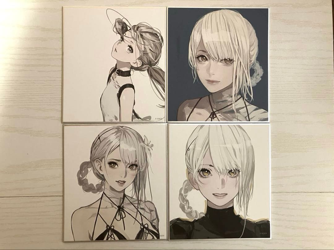 NieR Seriesミニ色紙コレクション ニーア展 消セナイ記憶 ⑤ - メルカリ