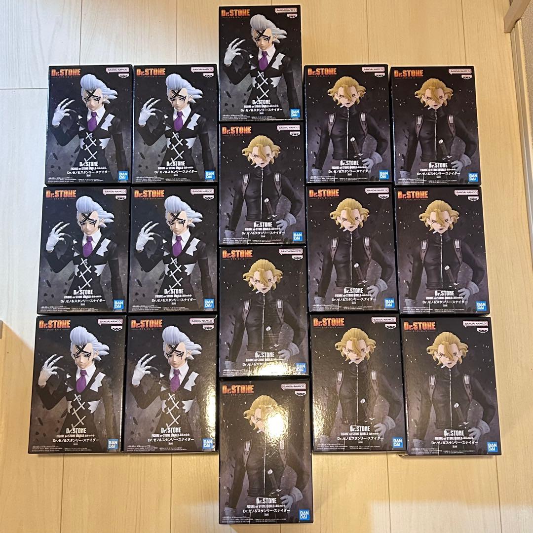 【16点セット】Dr.STONE Dr.ゼノ スタンリー フィギュア Dr. STONE Figure of Stone World Science Creation Dr. Xeno