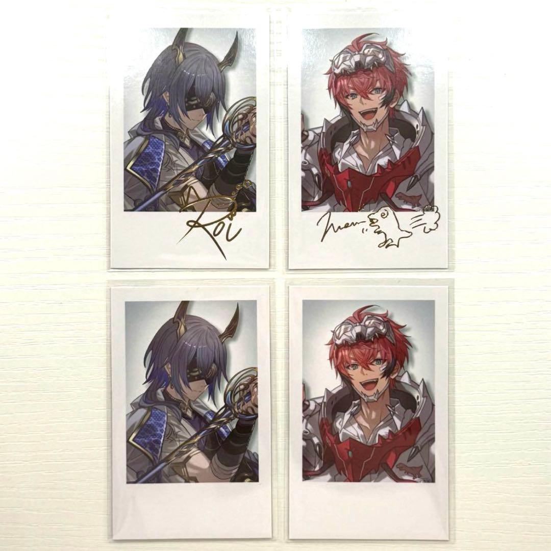 小柳ロウ 赤城ウェン ぎゃうるふ デビューチェキ 4枚セット - メルカリ