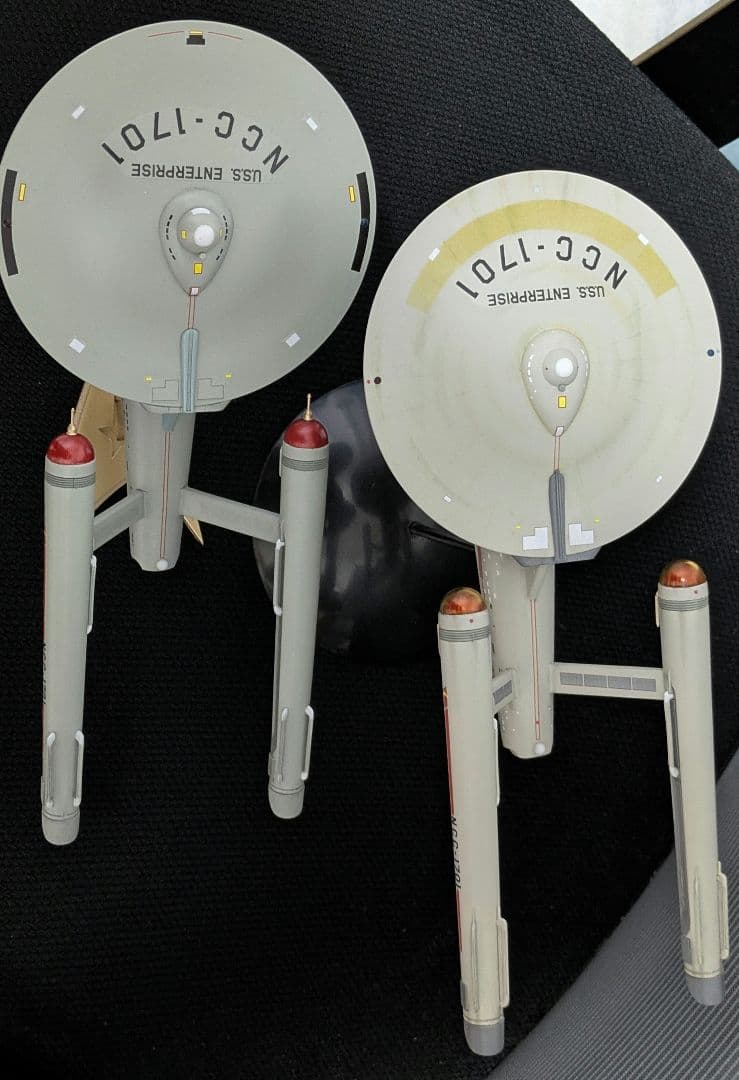 スタートレック NCC-1701 エンタープライズ TOS版とパイロット版