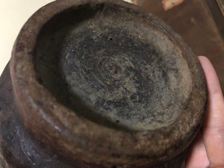 安東五 鉄砂梅竹文扁壺 李朝 高麗 白磁 安東五 鉄砂