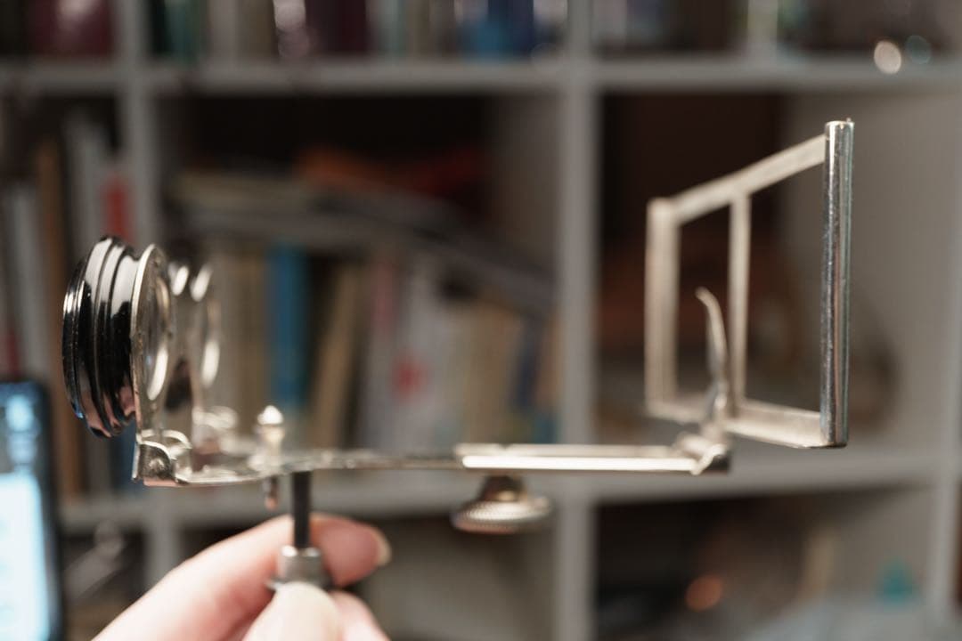 アンティークステレオビューワー フランス ステレオ写真 ガラス乾板