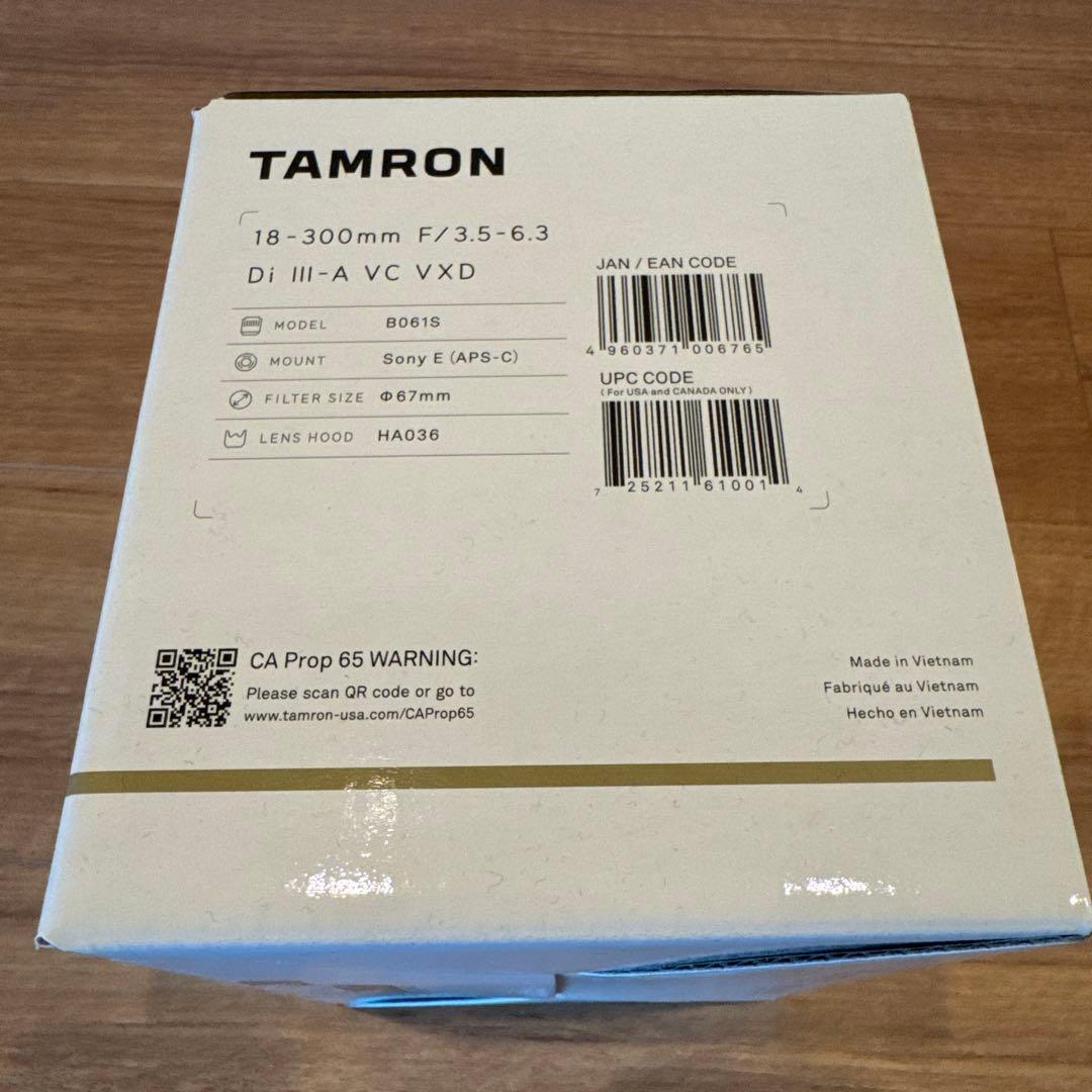 し*け様 TAMRON 18-300mm F/3.5-6.3 ソニーマウント