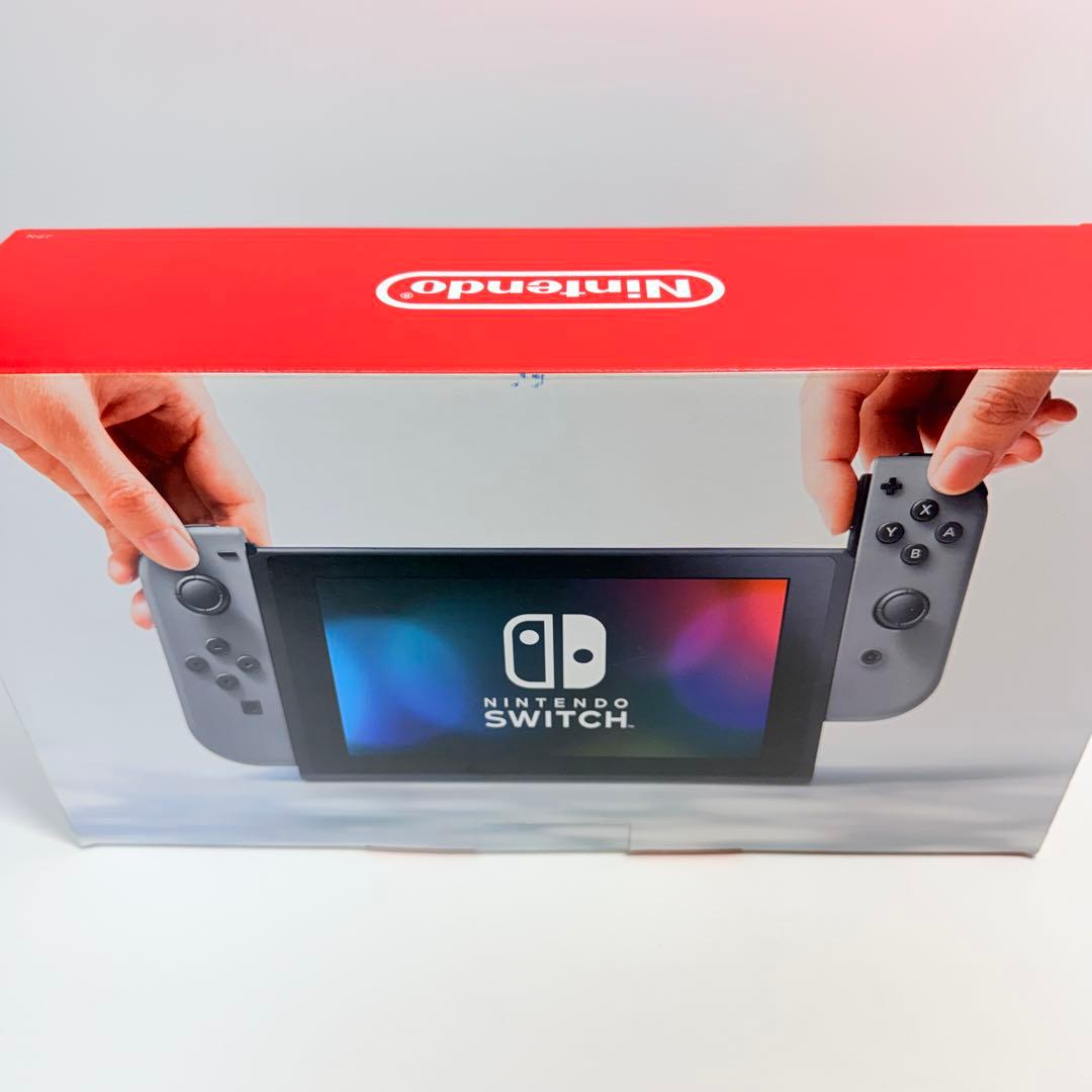 完品　美品　Nintendo Switch グレー　　ニンテンドー　スイッチ